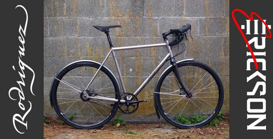 Stainless Steel Rohloff Commuter Bike with gates belt drive